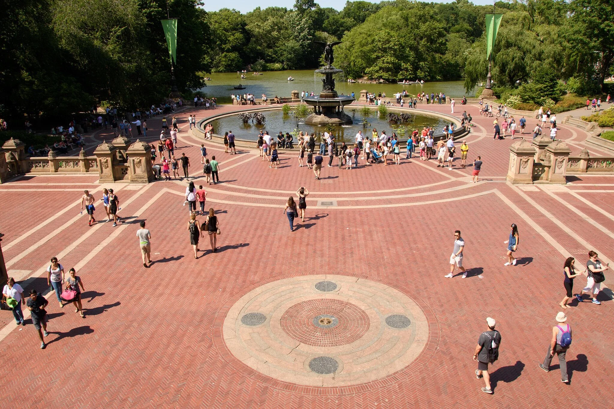 The Bethesda Fountain- another iconic NYC site used as a setting in many major films.