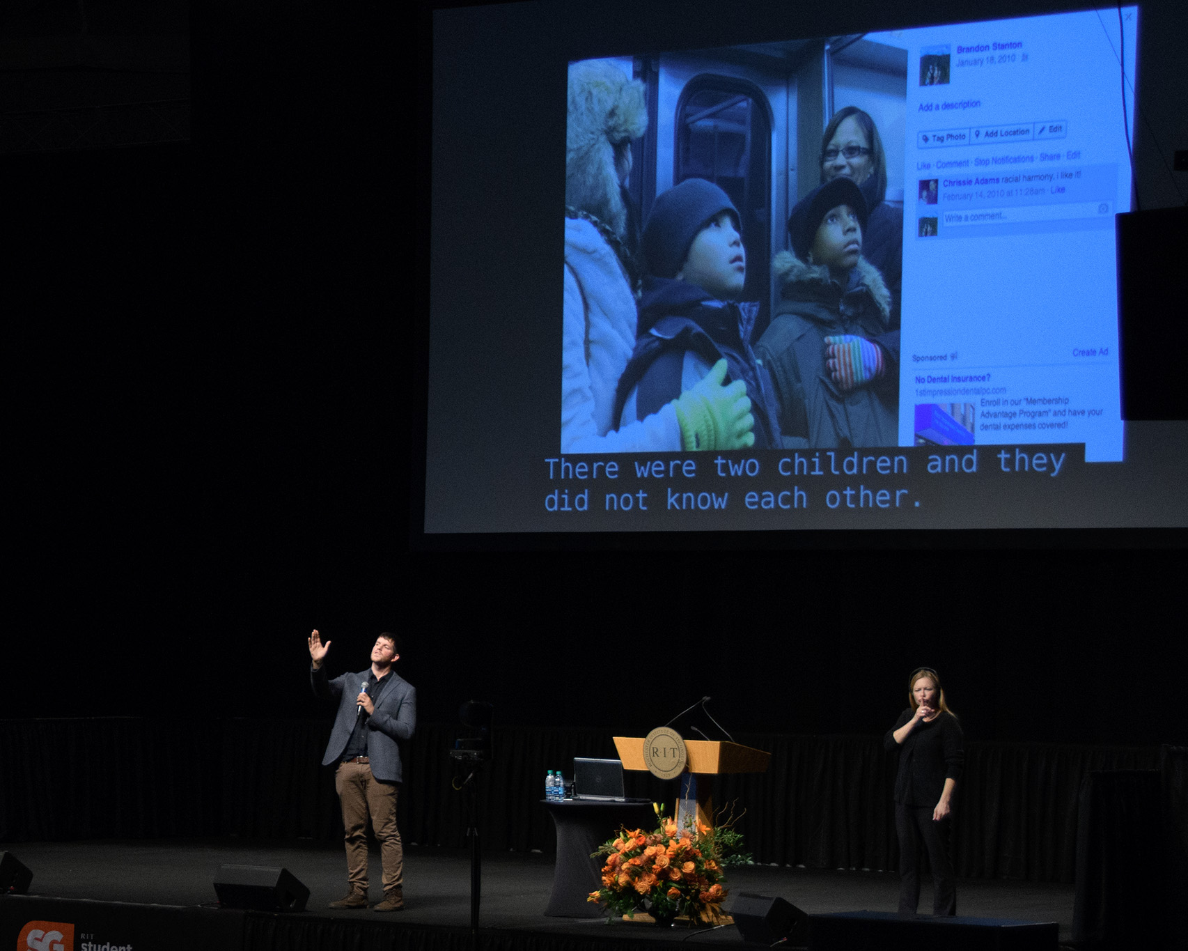 A recent talk by Brandon Stanton, founder of HONY, was inspirational!