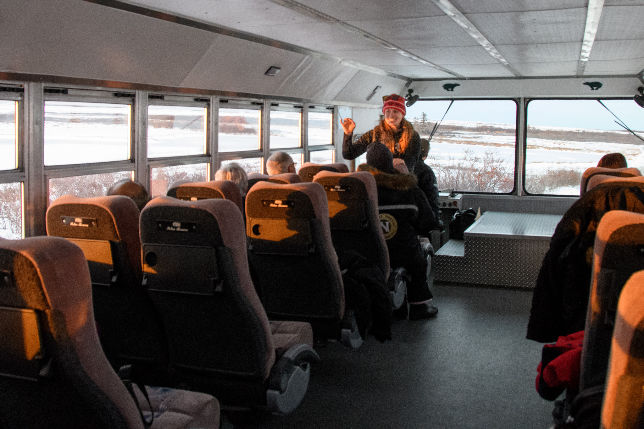With farm more seats than people, and all the details handled by our Natural Habitat Guide Katie, our polar bear adventure was worth every penny!
