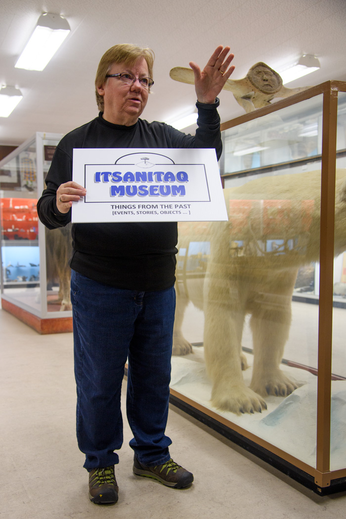 The curator of the museum shares the new name and graphic for the museum of things from the past in Churchill.
