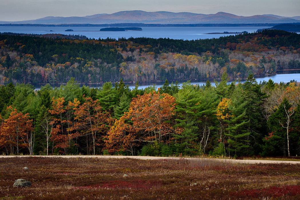 ...more blueberry barrens, mountains and ocean views...both on the coast of Maine, but which is a major tourist attraction and which is a quiet village? See the answer at the end of our post! 