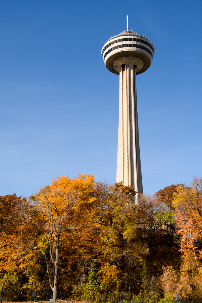 We were treated to beautiful fall foliage color in early November, I'm sure the view from the Skylon Tower was spectacular, although we opted not to travel up the tower. 