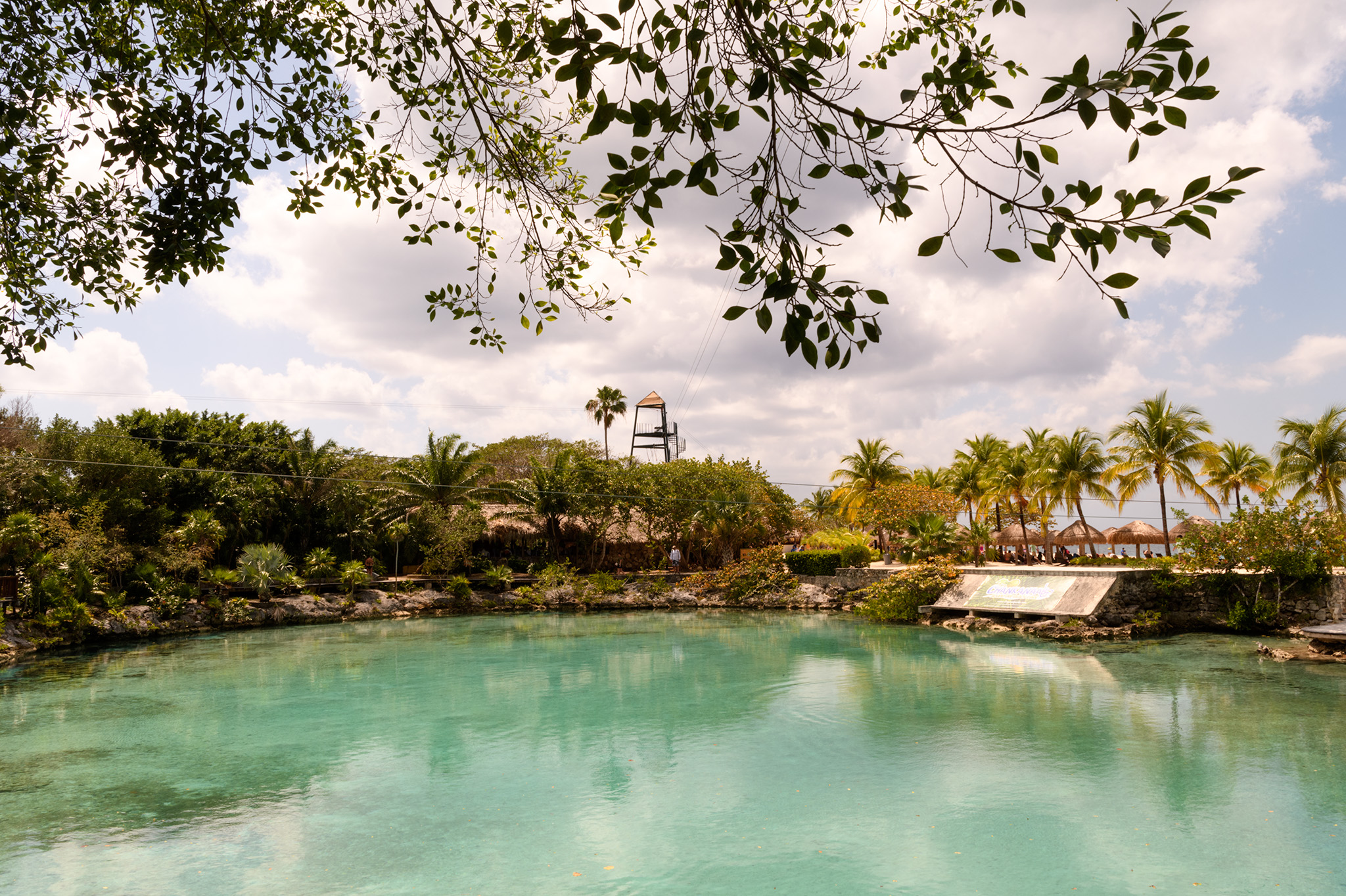 The park is named for this beautiful lagoon
