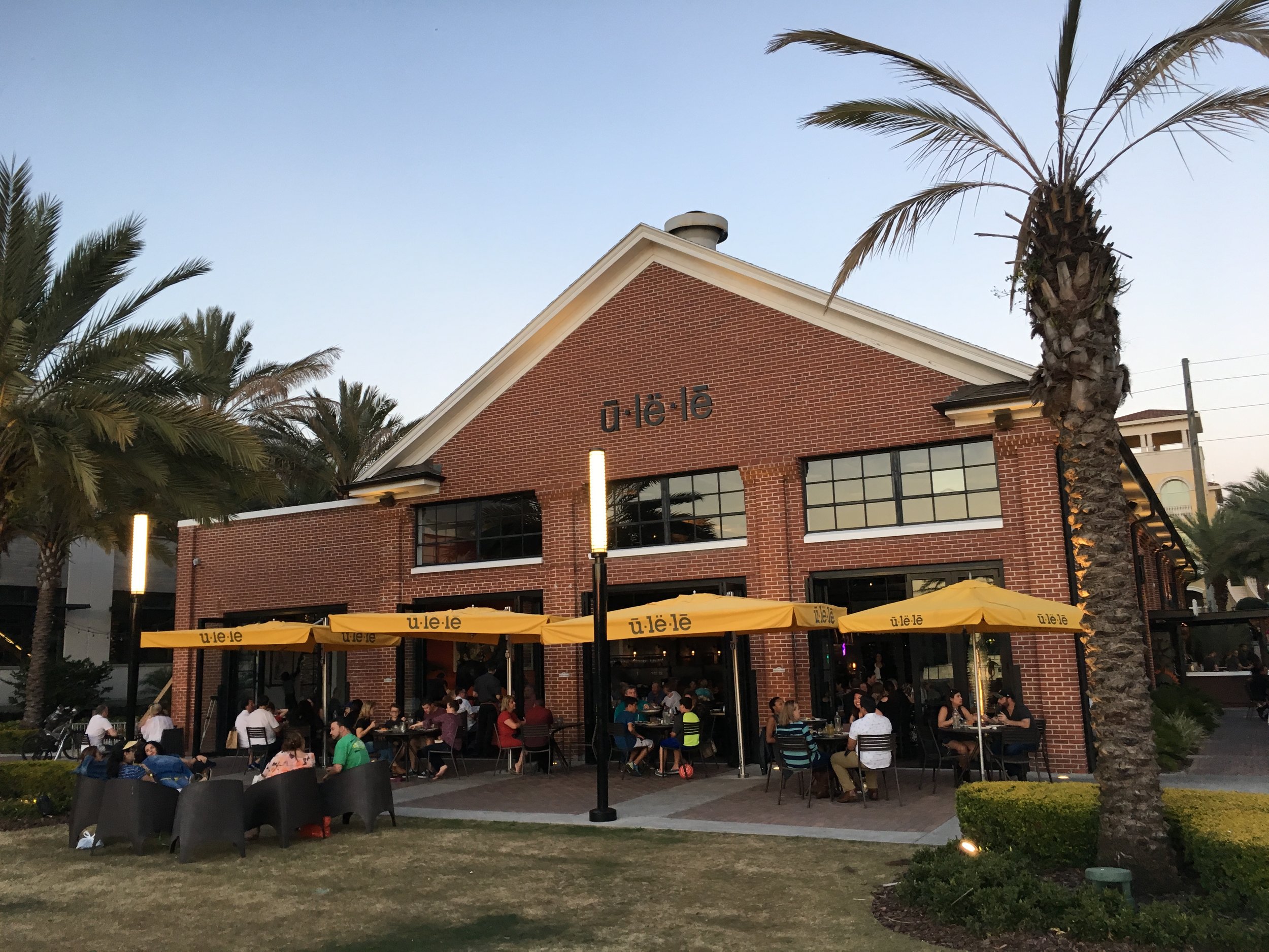 at the far end of the Riverwalk, Ulele provides a place to reul.. There is an open container law in Tampa that will allow you to enjoy the Riverwalk with the beverage of your choice, as long as it's in an official Riverwalk Cup. Be sure to ask for a "to go" cup before you leave a Riverwalk restaurant or bar! 