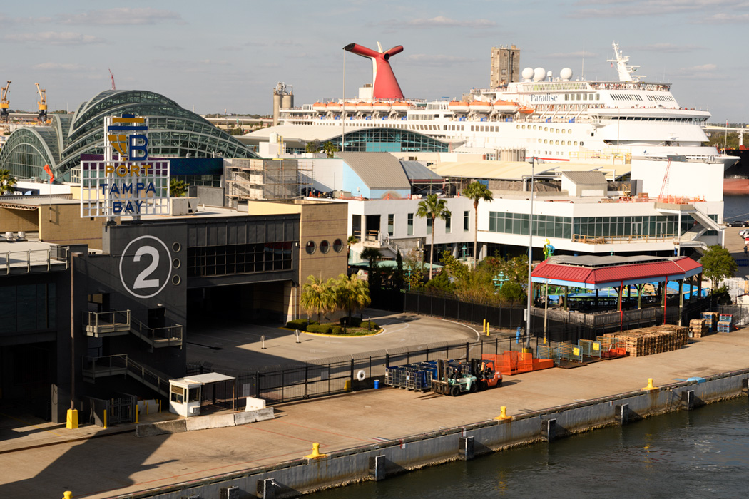 Where is the port in relation to the airport, can you get a cab, does the port allow ride hailing app services? What time do arrive in port? Be sure to arrange your flight well after this time!