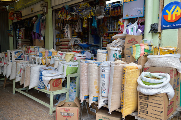 Local markets, like this one in Ecuador appeal to "foodies" who like to shop and cook locally!
