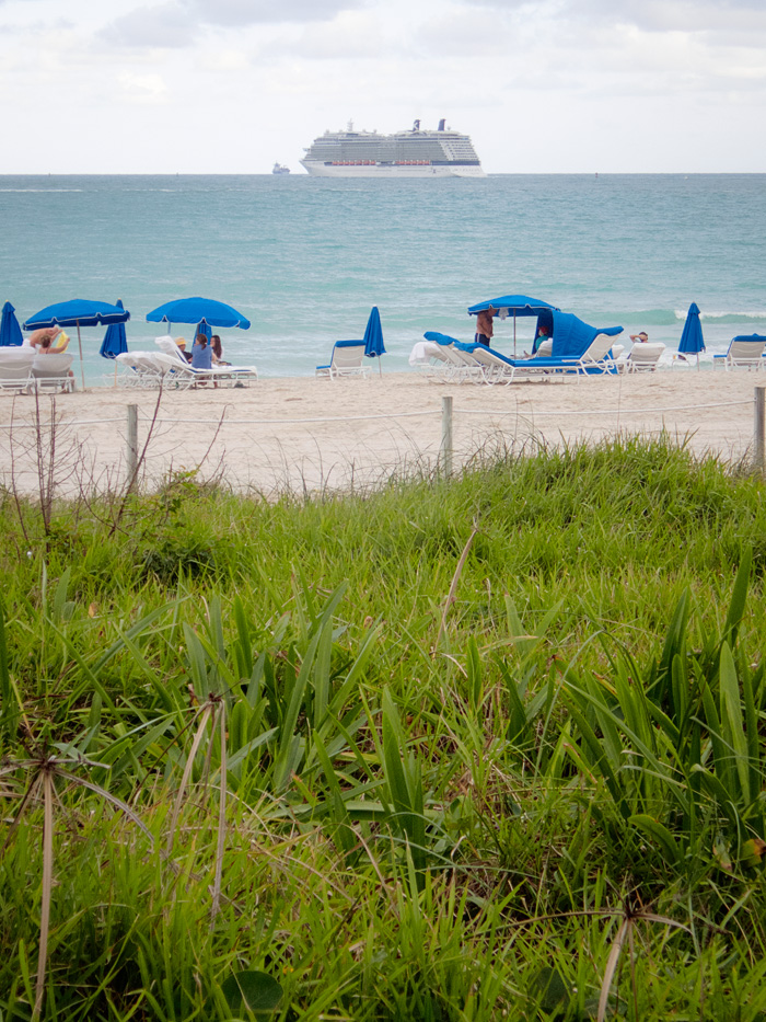 South Beach Miami, was pretty quiet in early June compared to mid February! And did I mention my boutique hotle room was half the high season price?