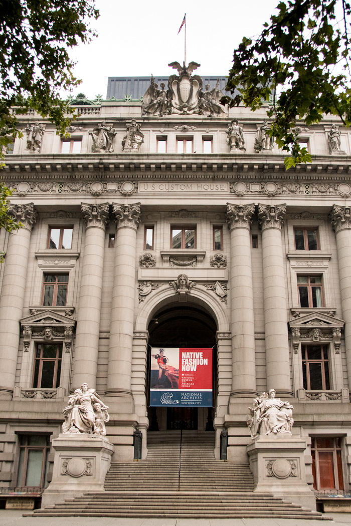 The historic Alexander Hamilton Customs House is home to the museum and is a National Historic Landmark