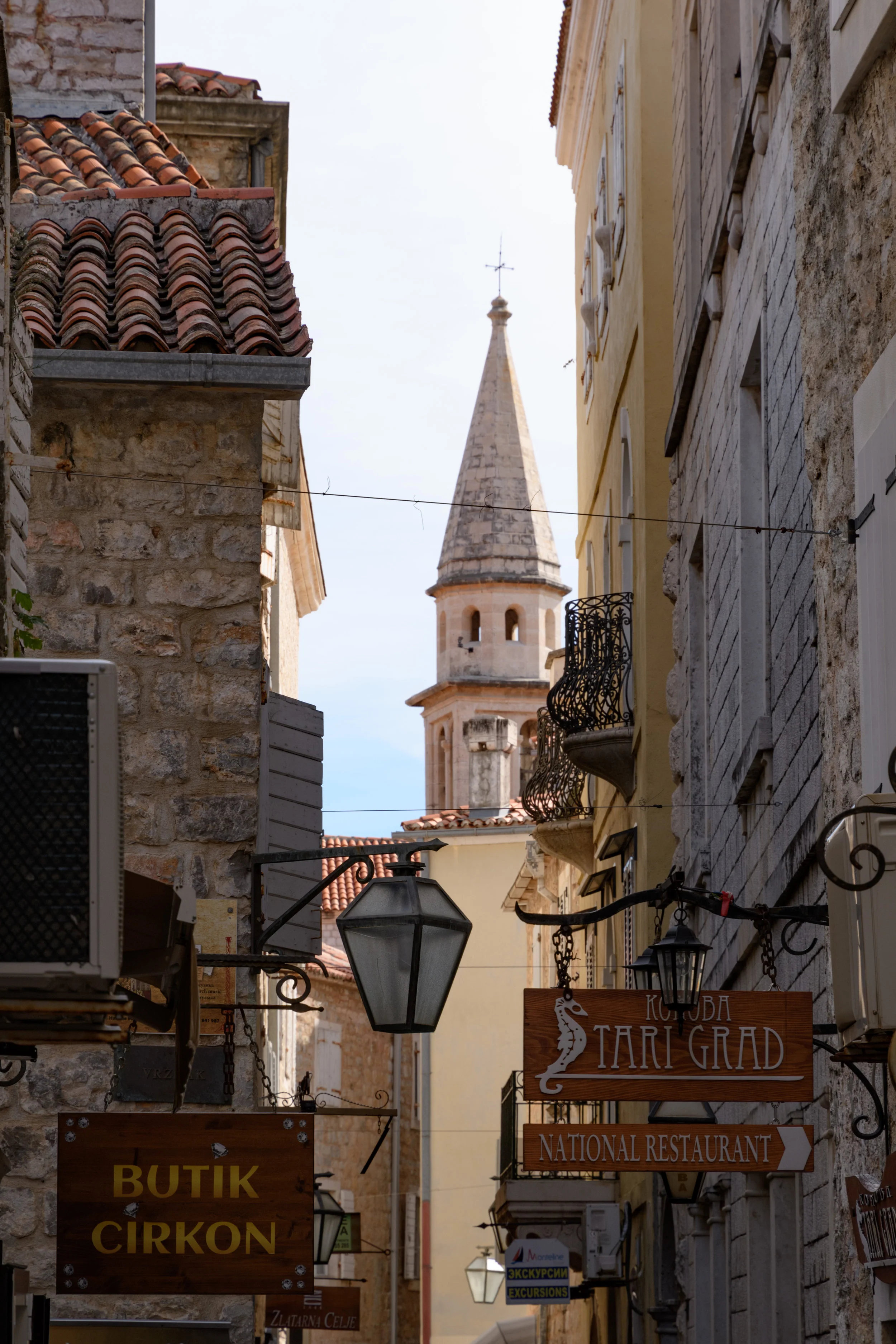 The Stari Grad (Old Town) of Budva