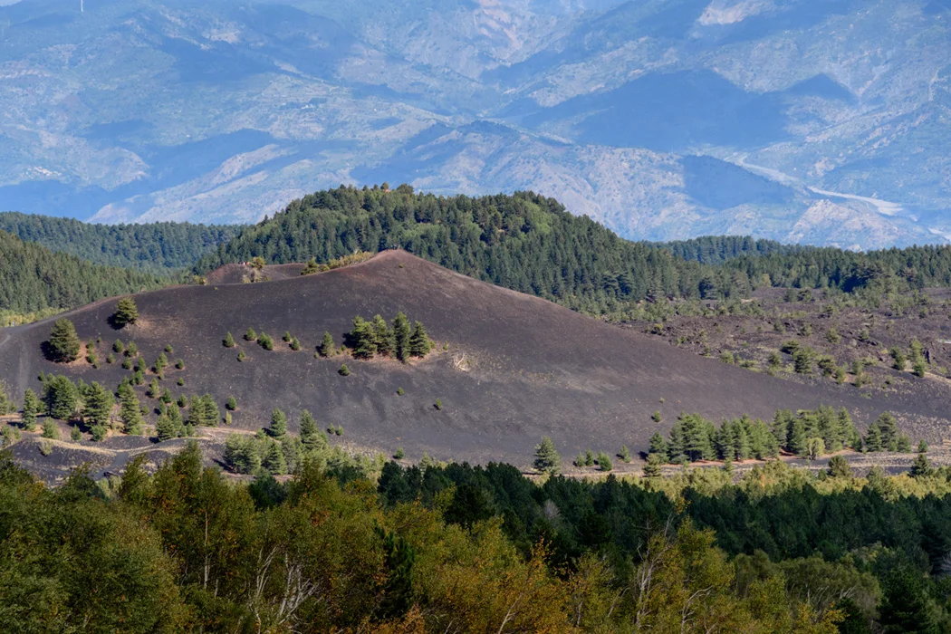 During our hike, we could see the lava fields from the most recent major erruptions in 1971