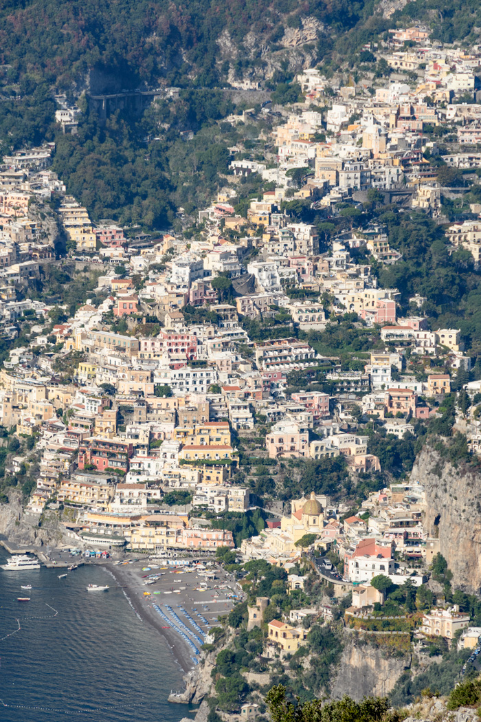 Positano from the Path of the Gods