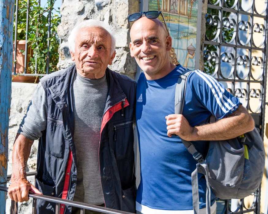 In fact, Maurizio is a well trained mountain rescue guide, we felt very safe with him, and he took care of our safety on the trail, as well as sharing his knowledge and love of his hometown!