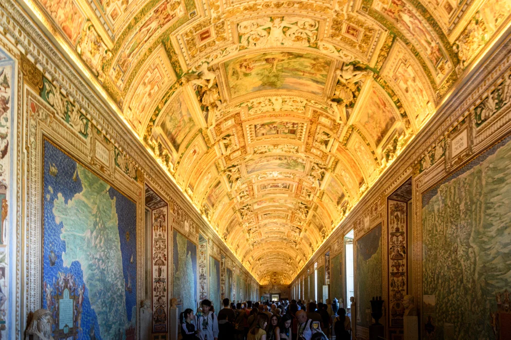 Map gallery has detailed maps of each Italian region, since we had just visited several of them recently, it was fun to spend some time looking at how little the maps have changed!