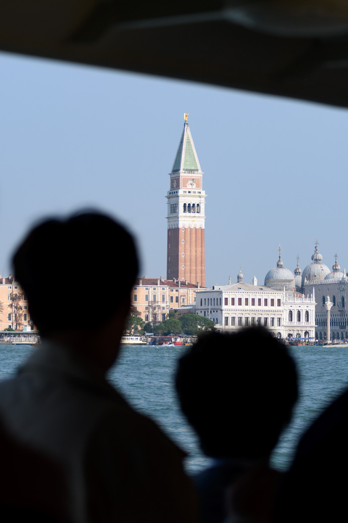 Exploring Venice from the water