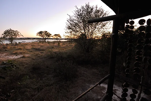 The Zambezi River from Toka Leya Camp