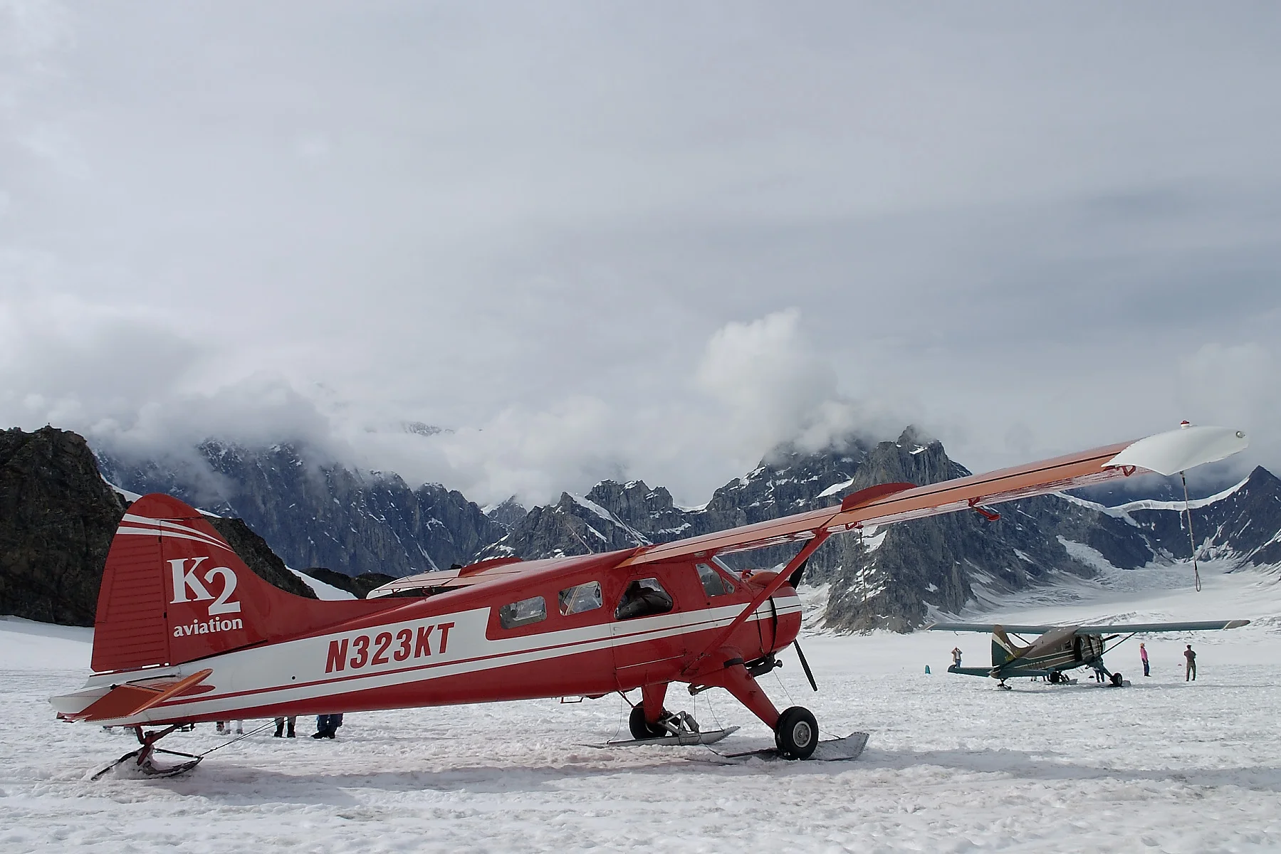 Landing in a small plane on the Ruth Glacier allowed me to finally "see" how the movement of glaciers impacts the landscape left behind, long after the glaciers have melted. 