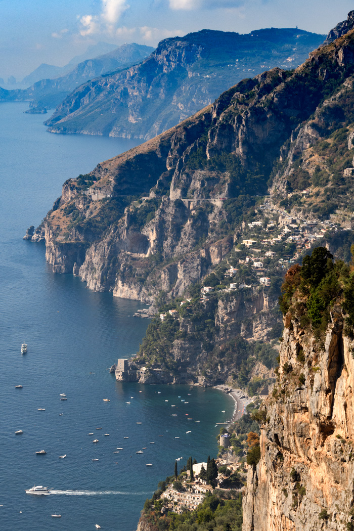 Amalfi Coast from the Path of the Gods. For our Amalfi Coast Trip Report click here