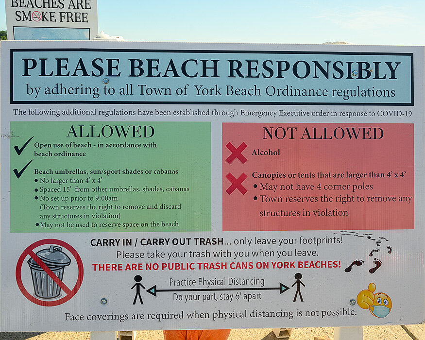 York Beach Rules
