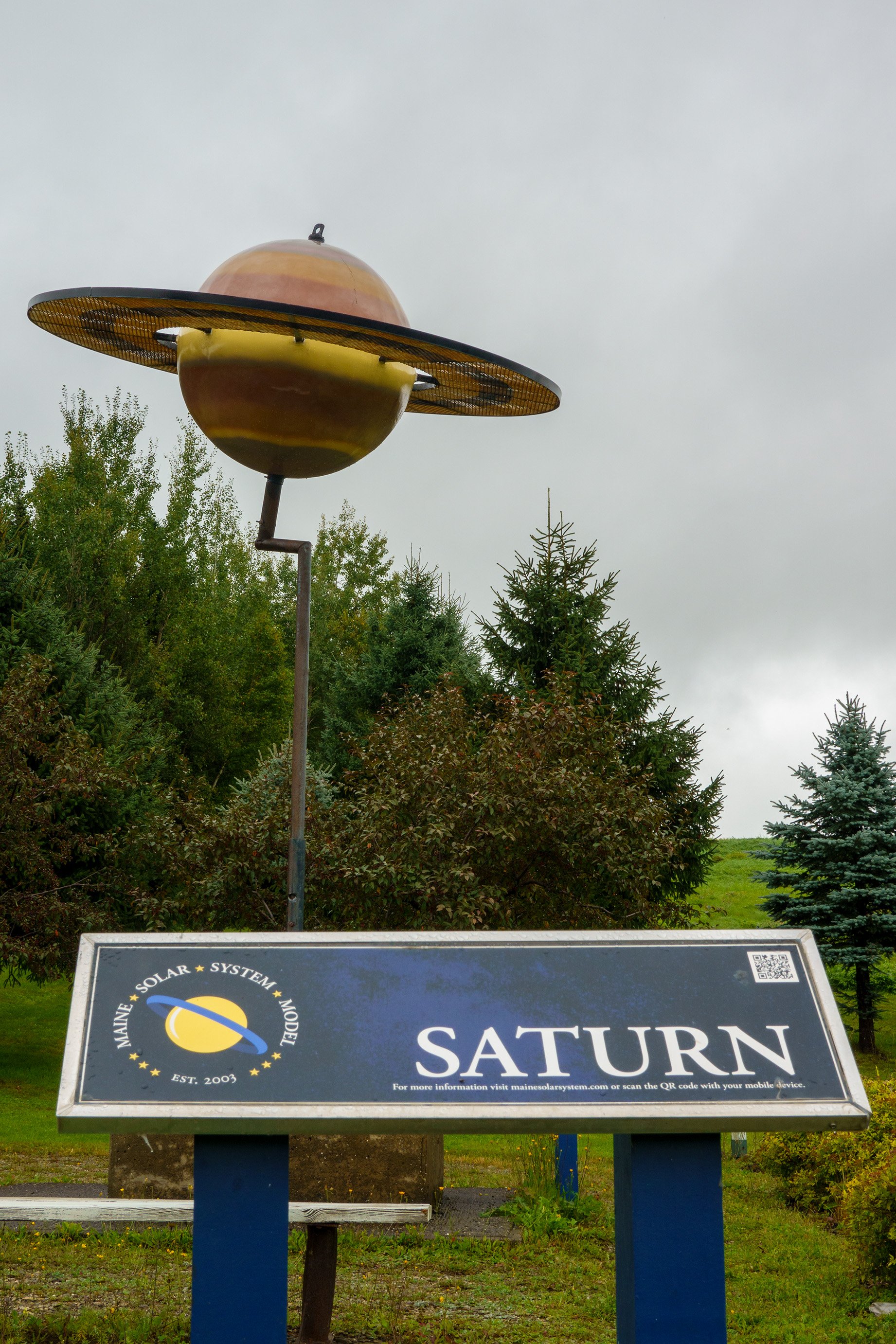 U Maine Presque Isle built a scale model of the solar system that creates a fun scavenger hunt