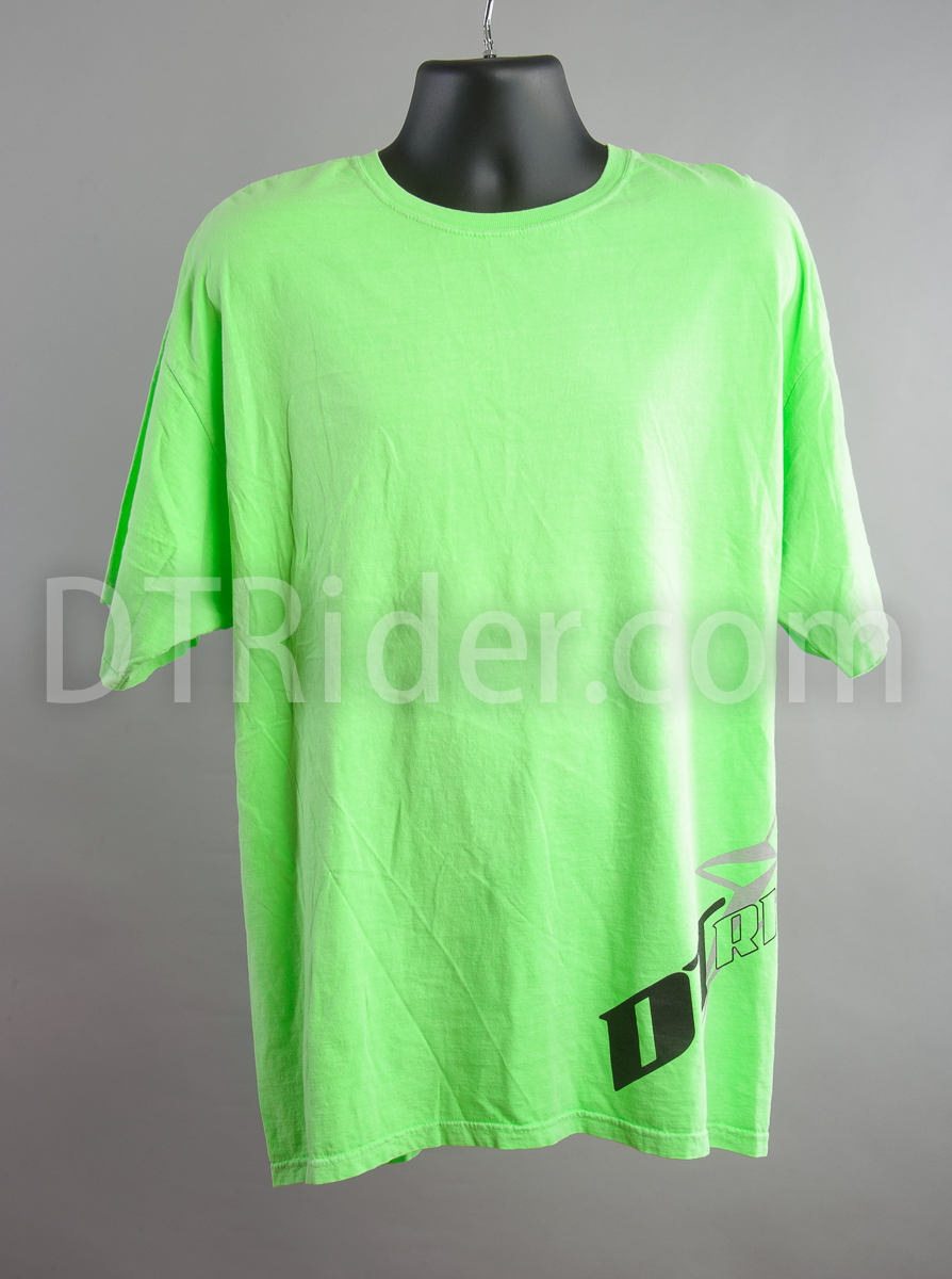 neon green designer shirt