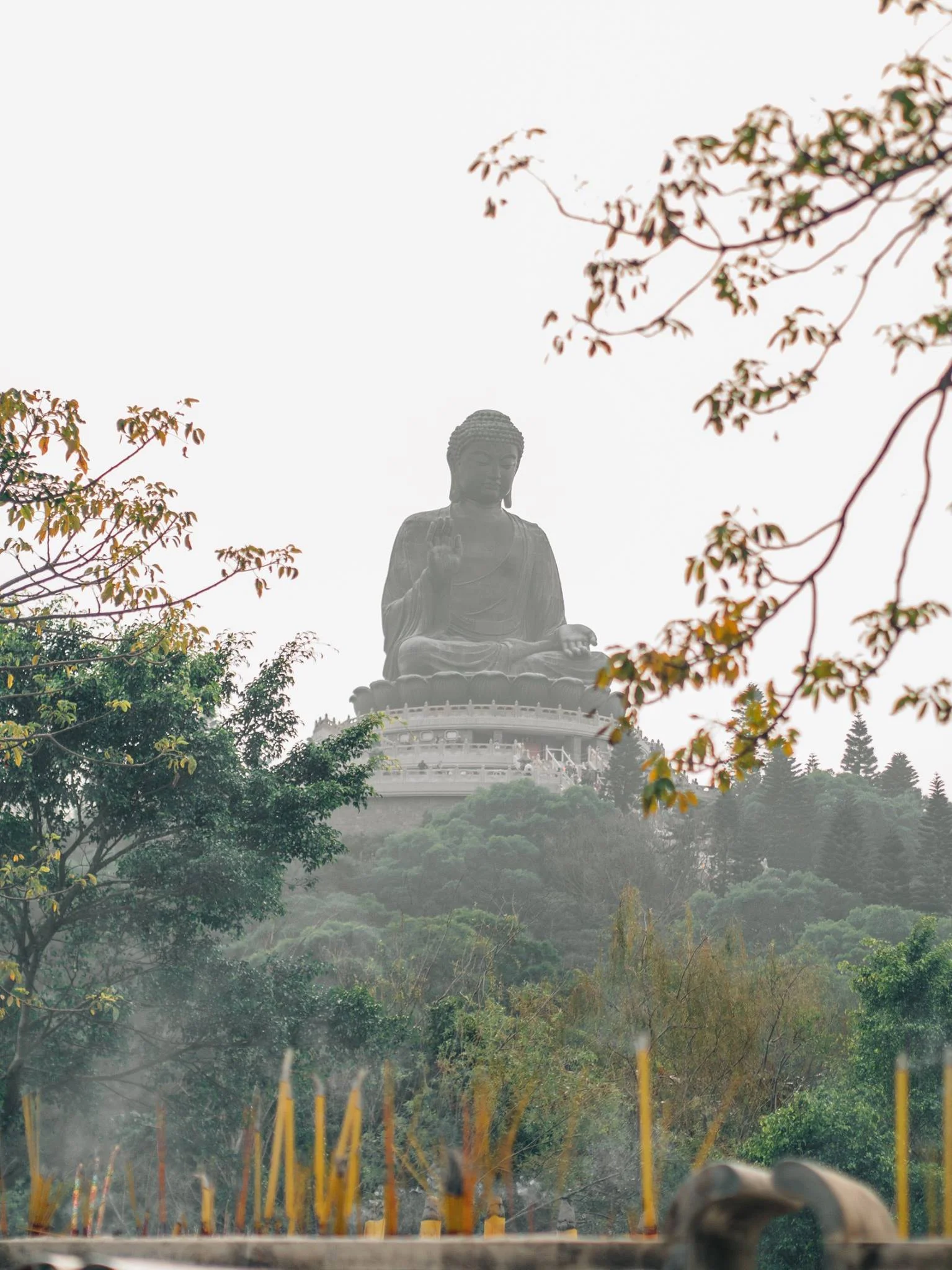 View from the temple