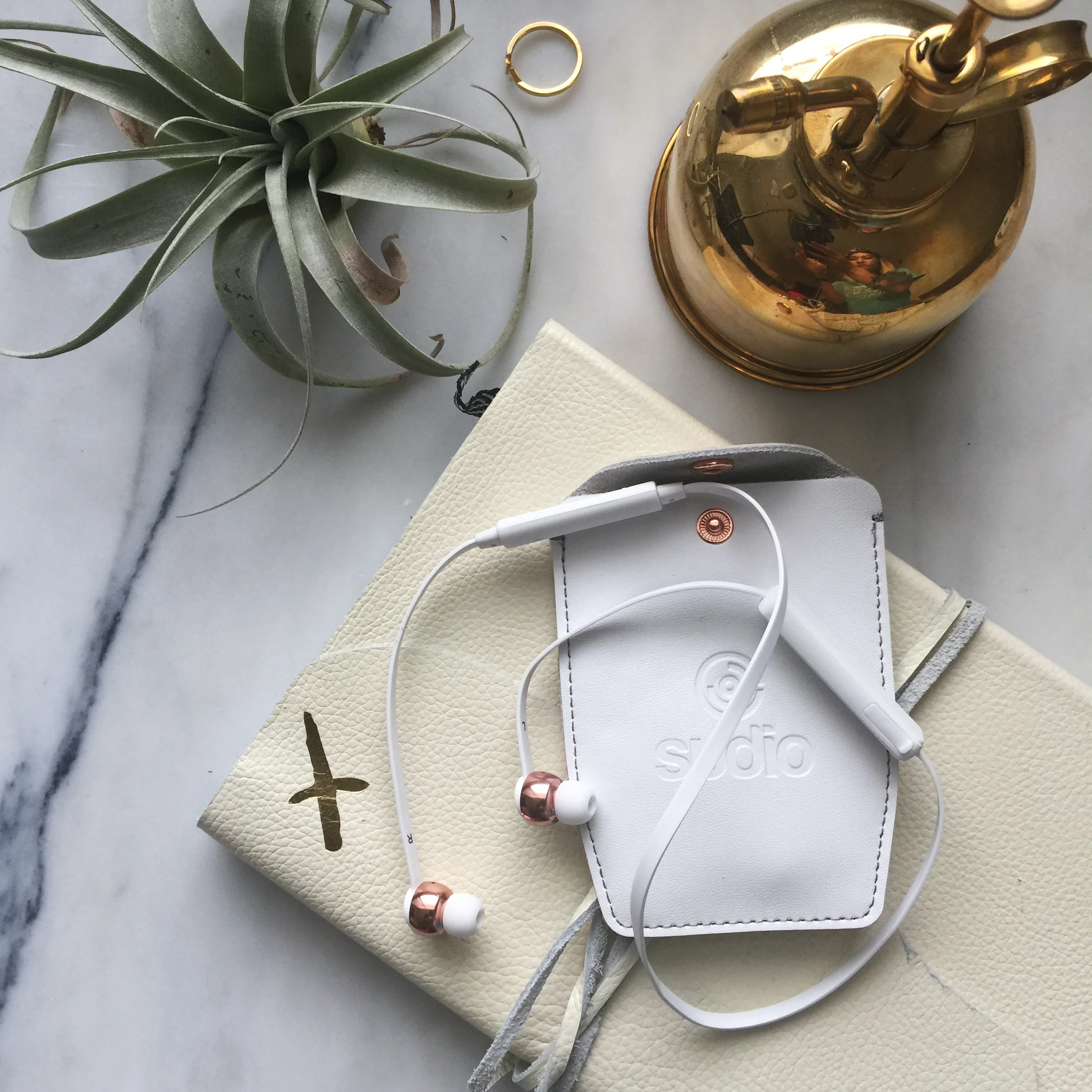 Vasa BLÅ - Rose Gold White