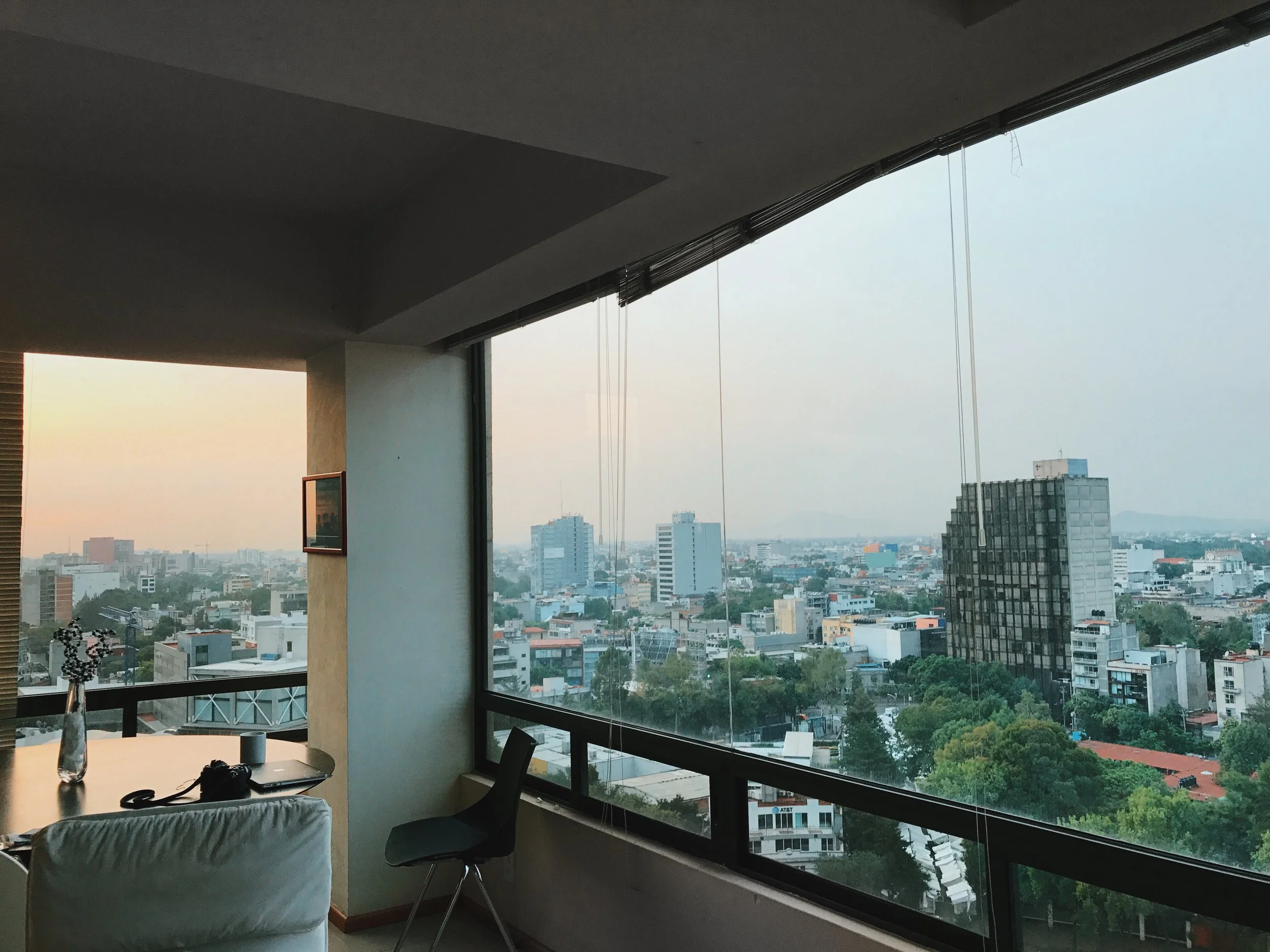Our Airbnb view! Taken on iPhone 7 Plus with the OOWA 15mm wide-angle lens