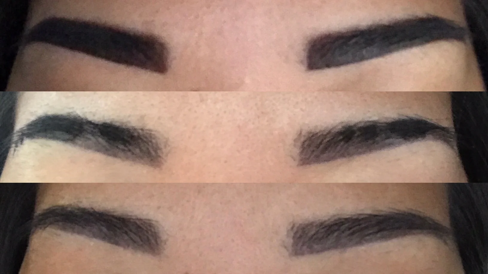 1st Touchup: Retouch original color + add thicker shape