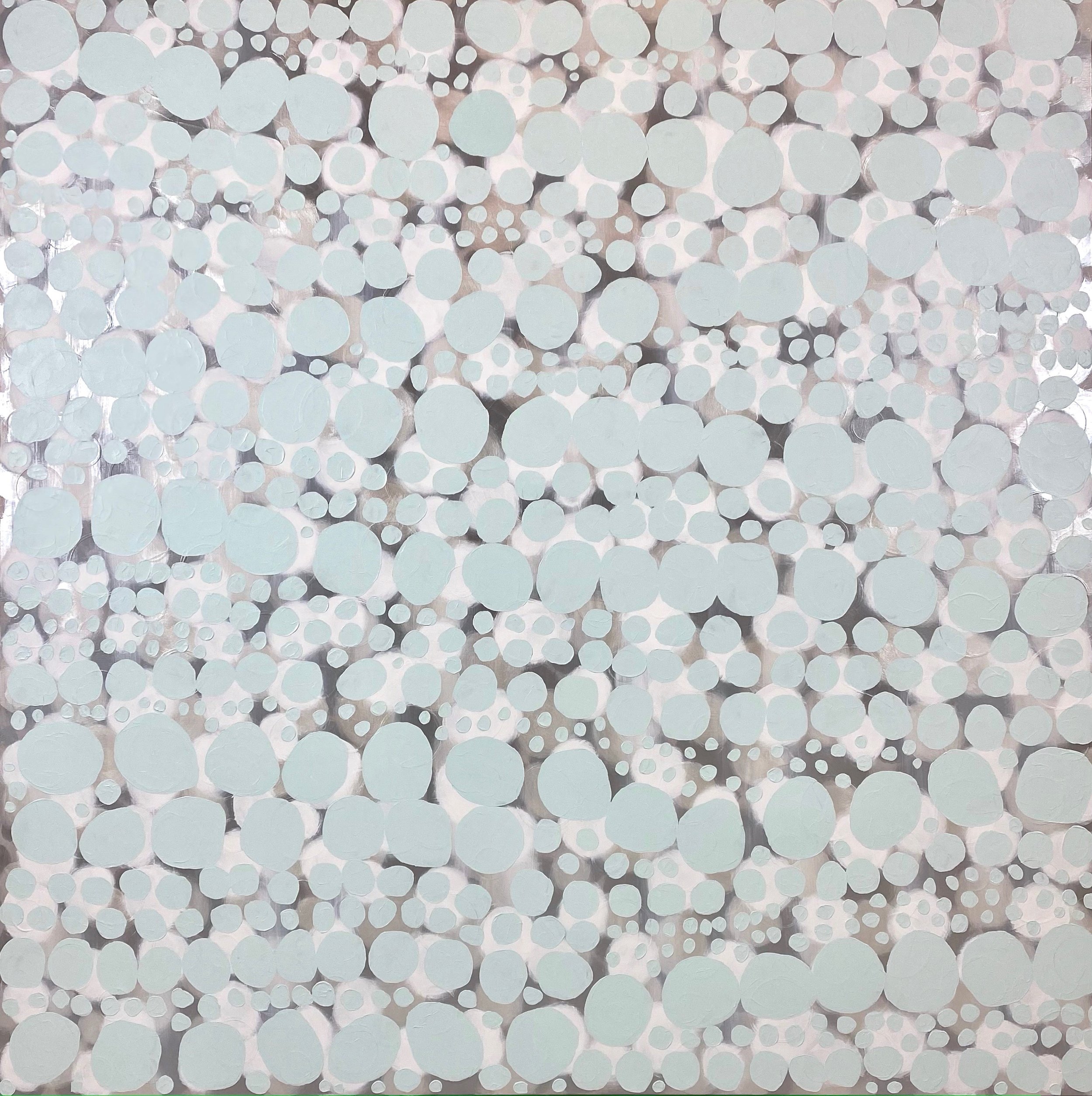 Fly, Fly Away | 60x60 | acrylic and gesso on canvas (SOLD)