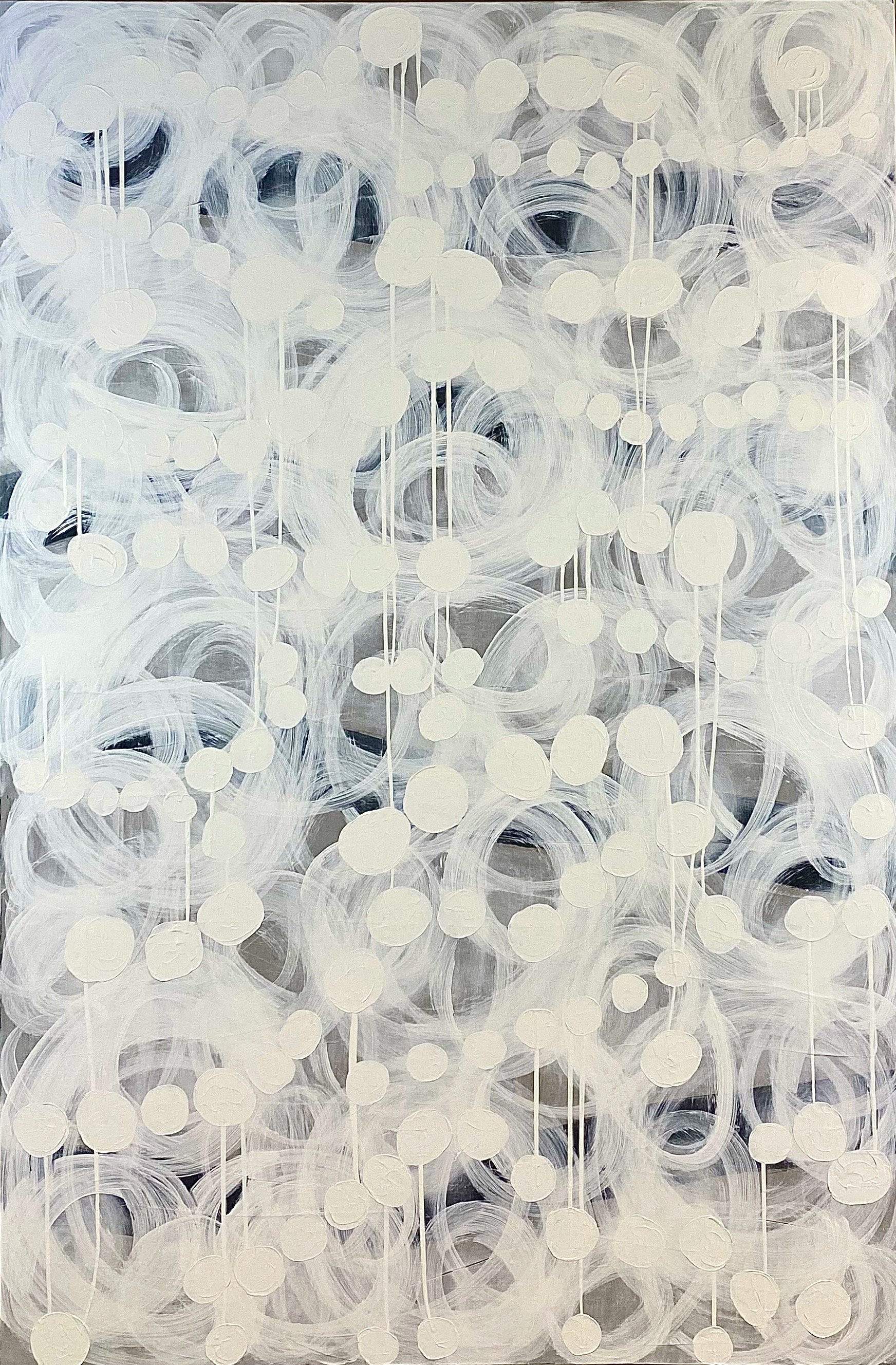 Hysteria | 72x48 inches | acrylic & gesso on canvas