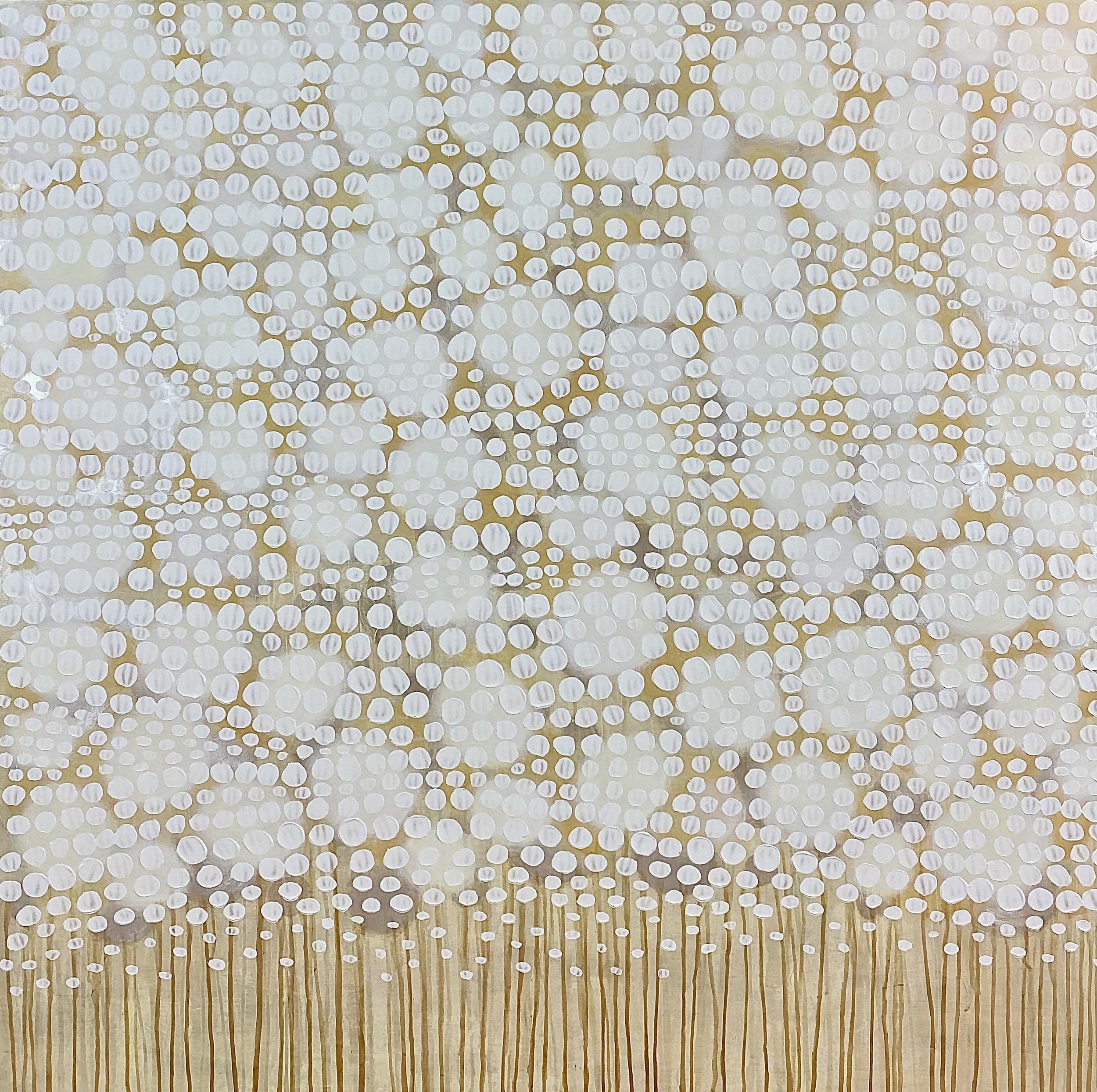 L'Orage | 48x48 inches | acrylic & gesso on canvas