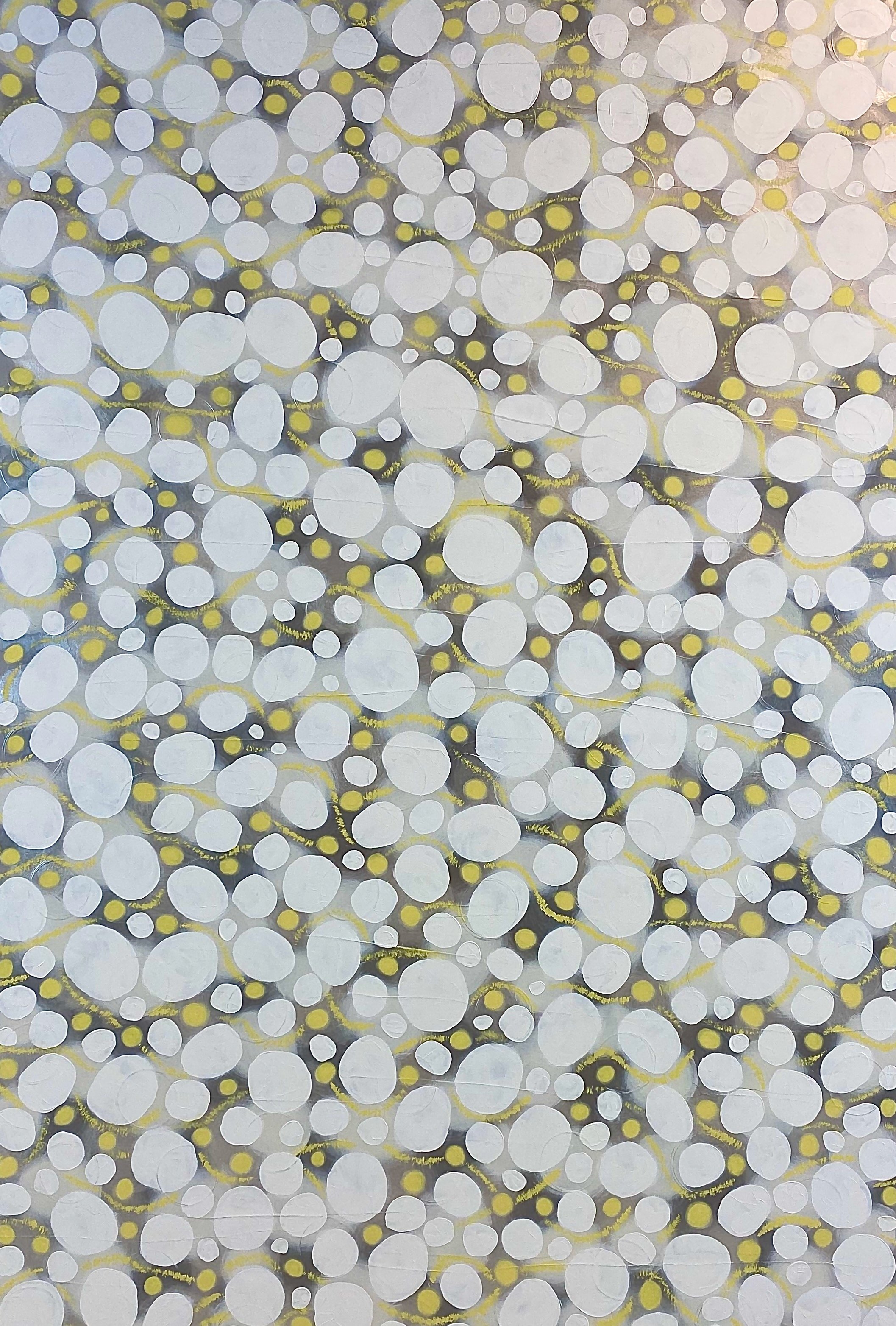 Confetti | 72x48 | acrylic & gesso on canvas