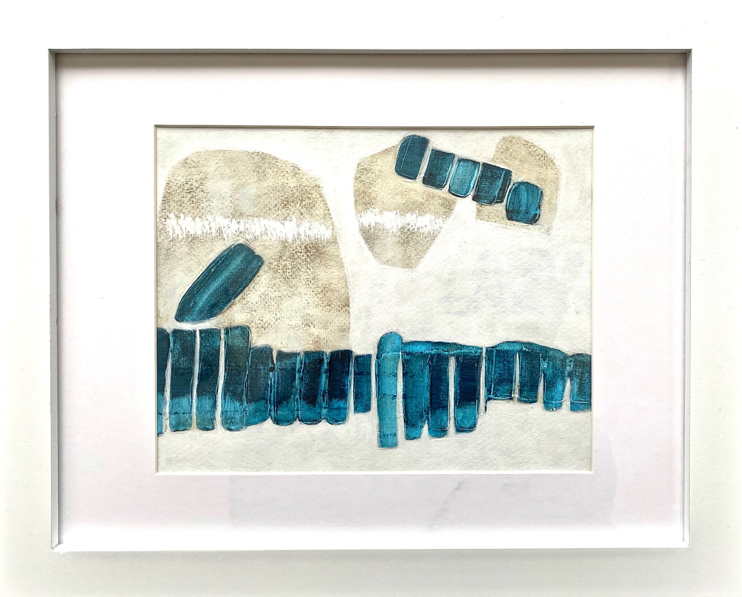 Plage et Dunes #5 | 13x16 inches | acrylic on canvas