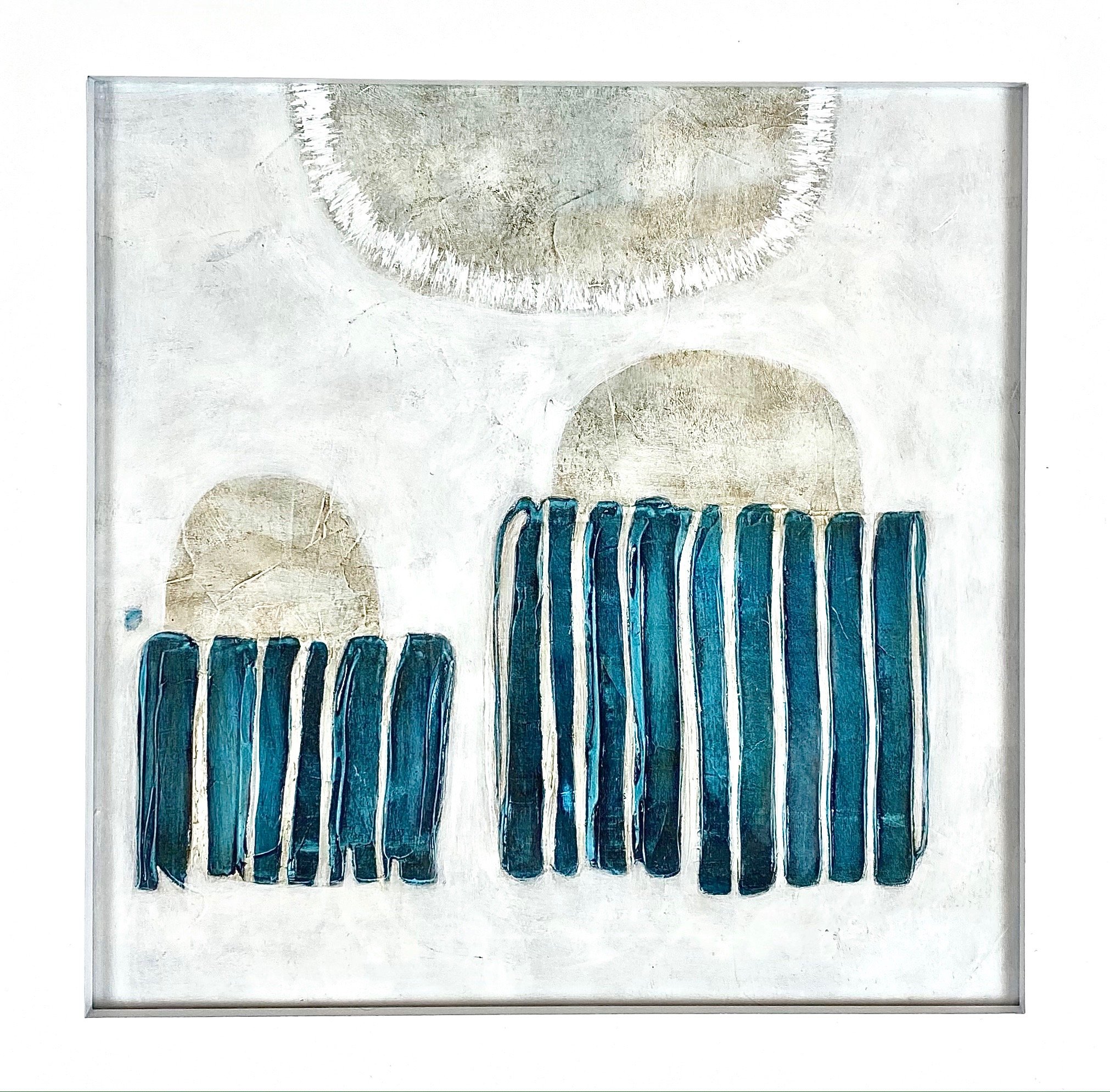 Plage et Dunes #10 | 14x14 inches | acrylic on paper