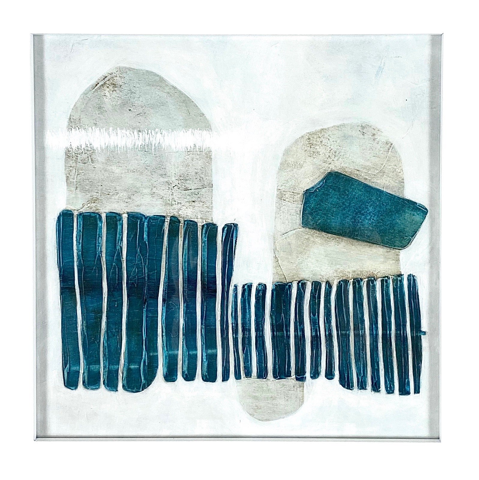 Plage et Dunes #12 | 14x14 inches | acrylic on paper
