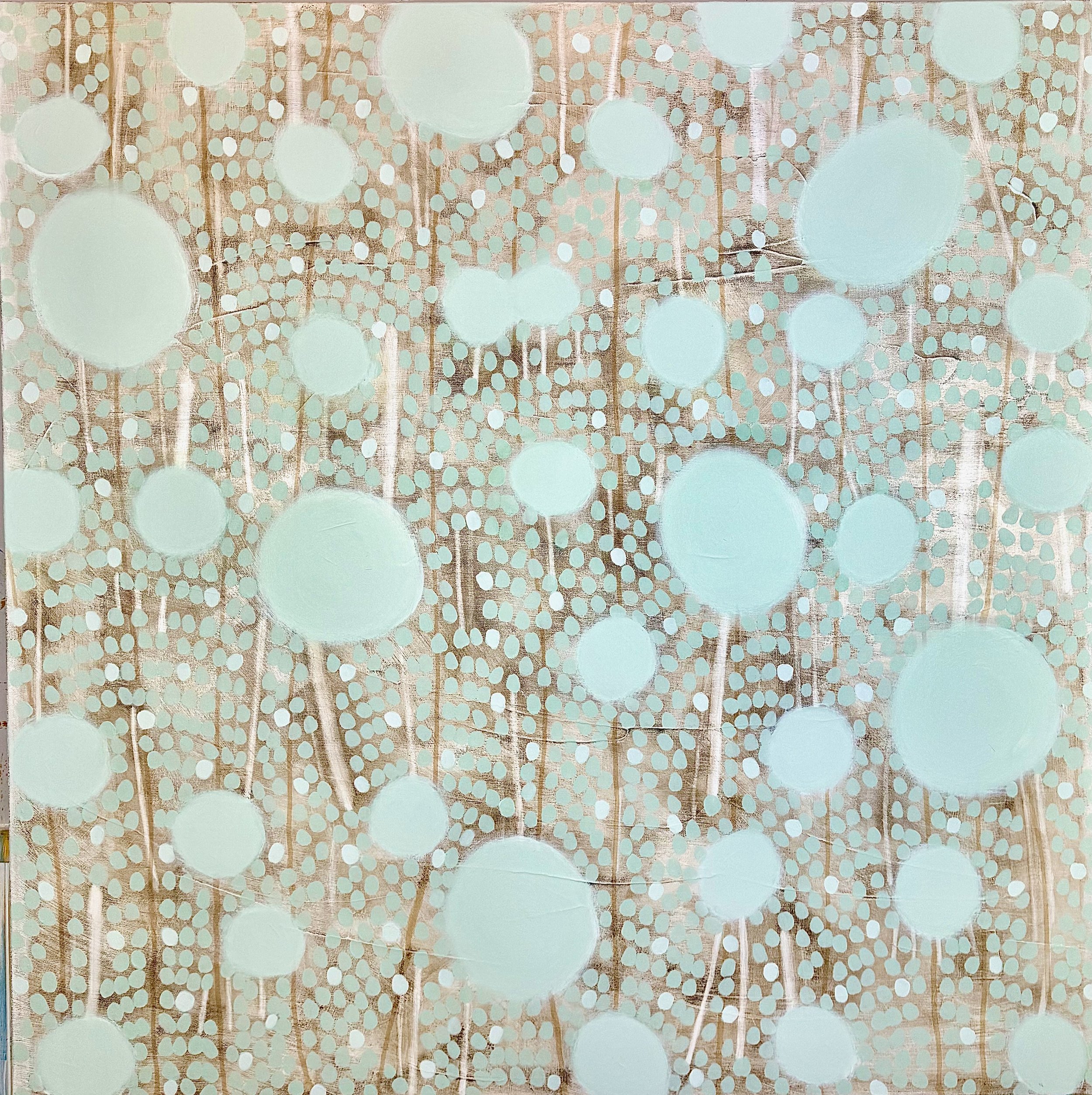 Enchanted Garden | acrylic on canvas | 36x36 inches 