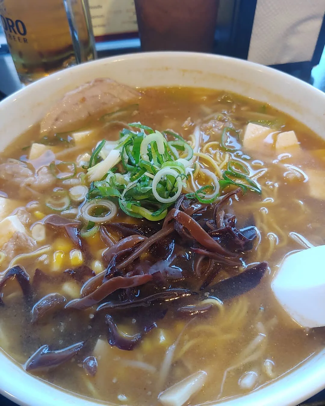 Delicious ramen from Orochon Ramen in Little Tokyo. There is only one size so good luck finishing it.

#ramen #losangeles #littletokyo #japanese #japanesefood #travel #blog #travelblog #blogging #blogger #delicious #foodie #couldntfinish #blackblogge