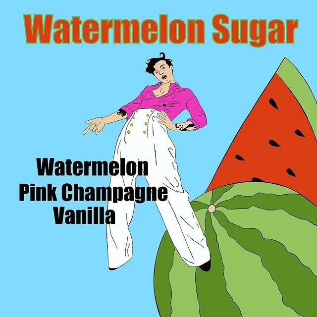 NEW FOTW ALERT!!! 🍉 WATERMELON SUGAR 🍉
- Watermelon - Pink Champagne - Vanilla - Topped with some sour patch watermelon gummies...
⭐️ ⭐️ ⭐️ ⭐️ ⭐️ Almost as good as Harry Styles&rsquo; music... actually, maybe better. 
Let us know! 
Only for a limit