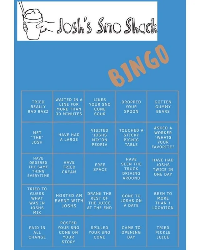 Fill this out on your Instagram story and tag us for a chance to win a $10 giftcard!!