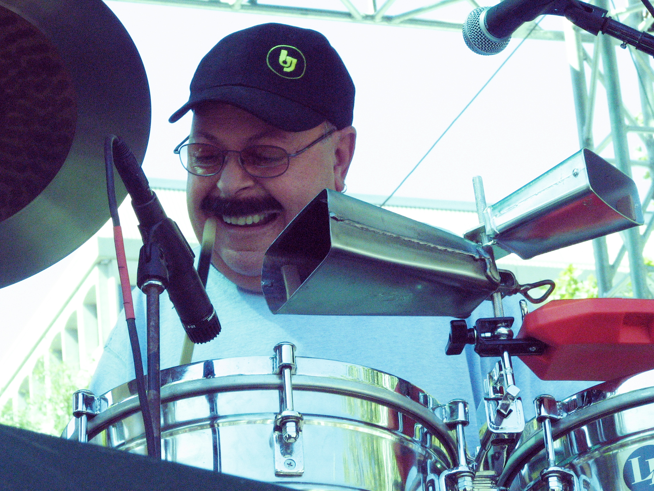 Orestes Vilato, world renowned timbalero, at the San Jose Jazz Festival 2007.jpg