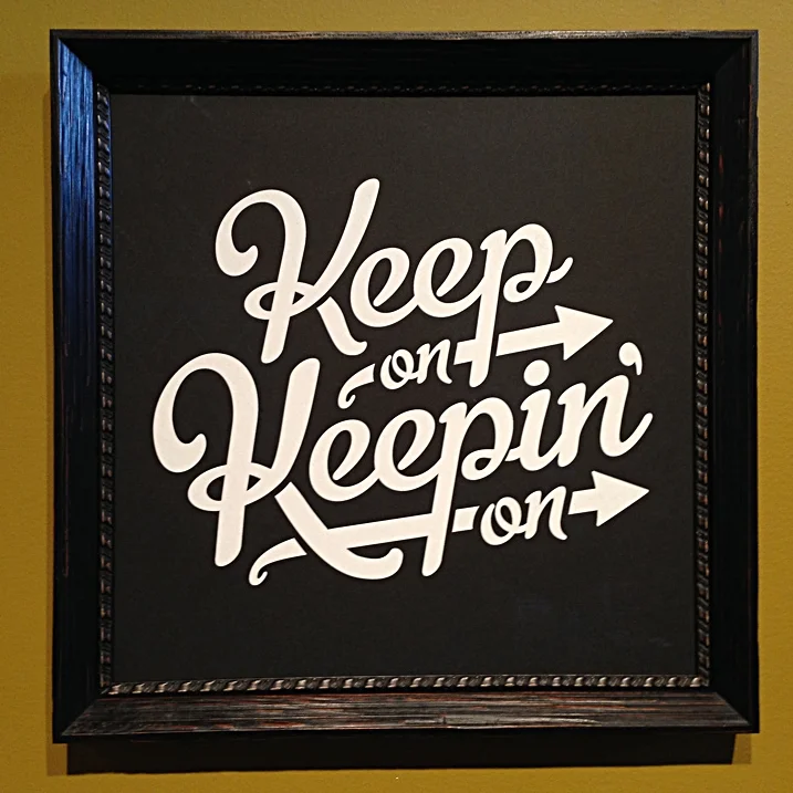 Graphic print framed in reclaimed wood with roped fillet. For sale in our showroom.