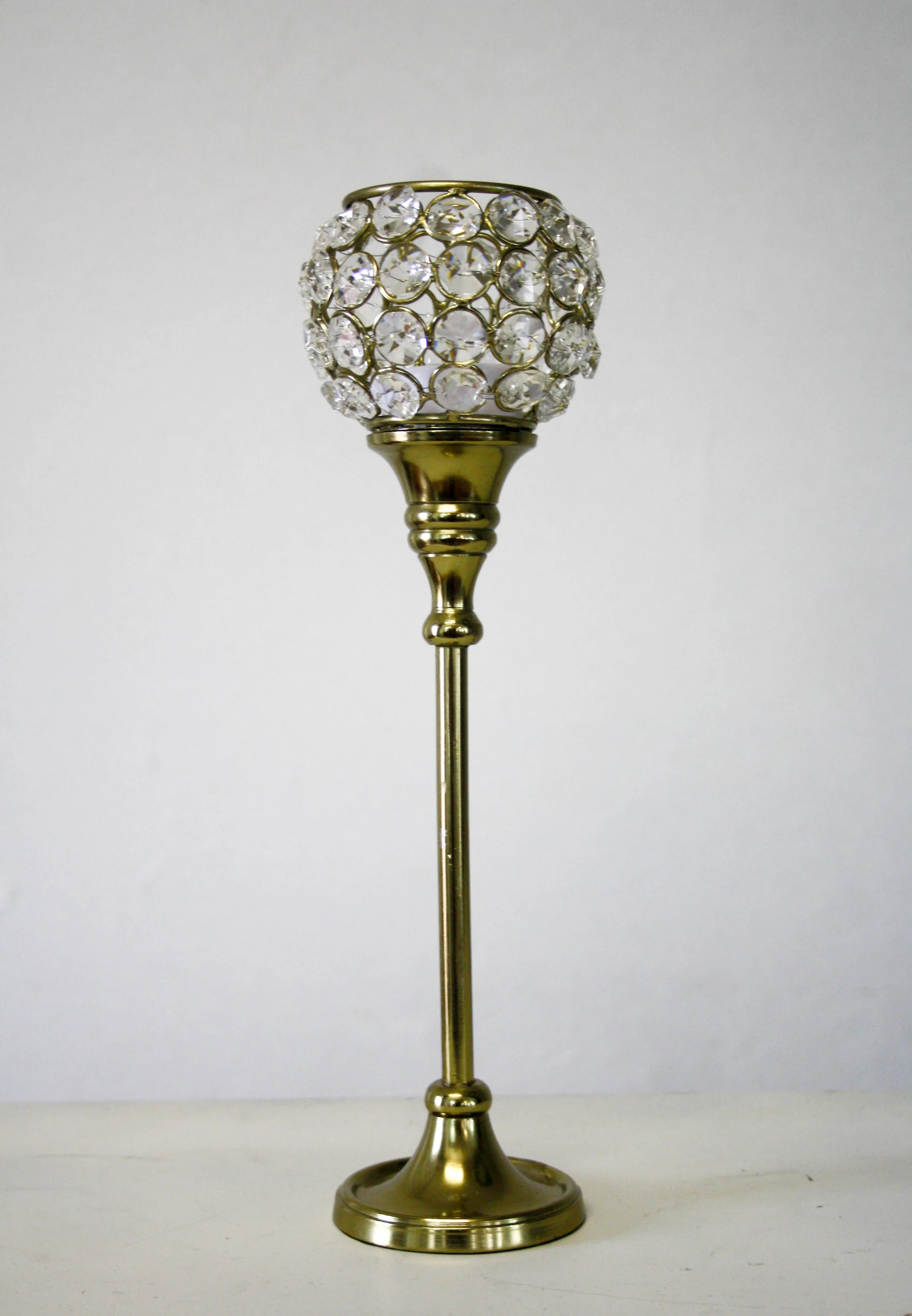 Gold Beaded Goblet Round Candlestick.jpg