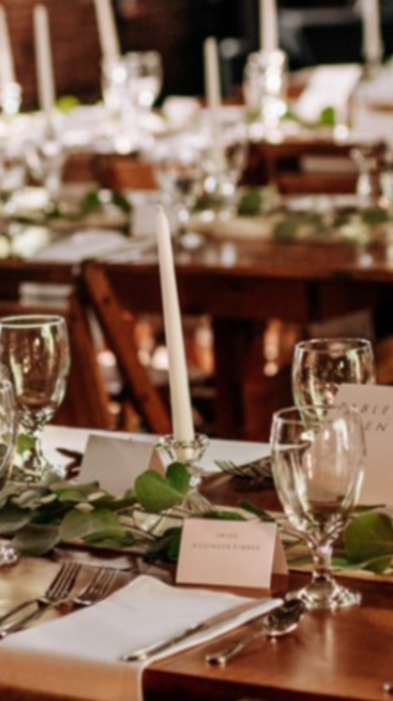 Candlestick Rental, Crystal Candleholder rental 