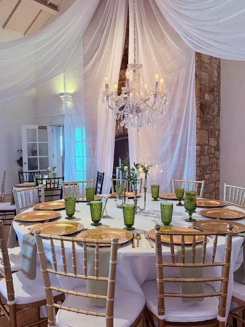 Drapery and Chandelier Rental and Installation