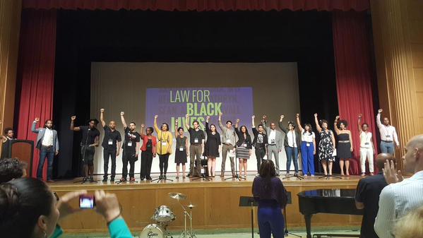 Over 600 lawyers and legal workers joined together for Law for Black Lives convening