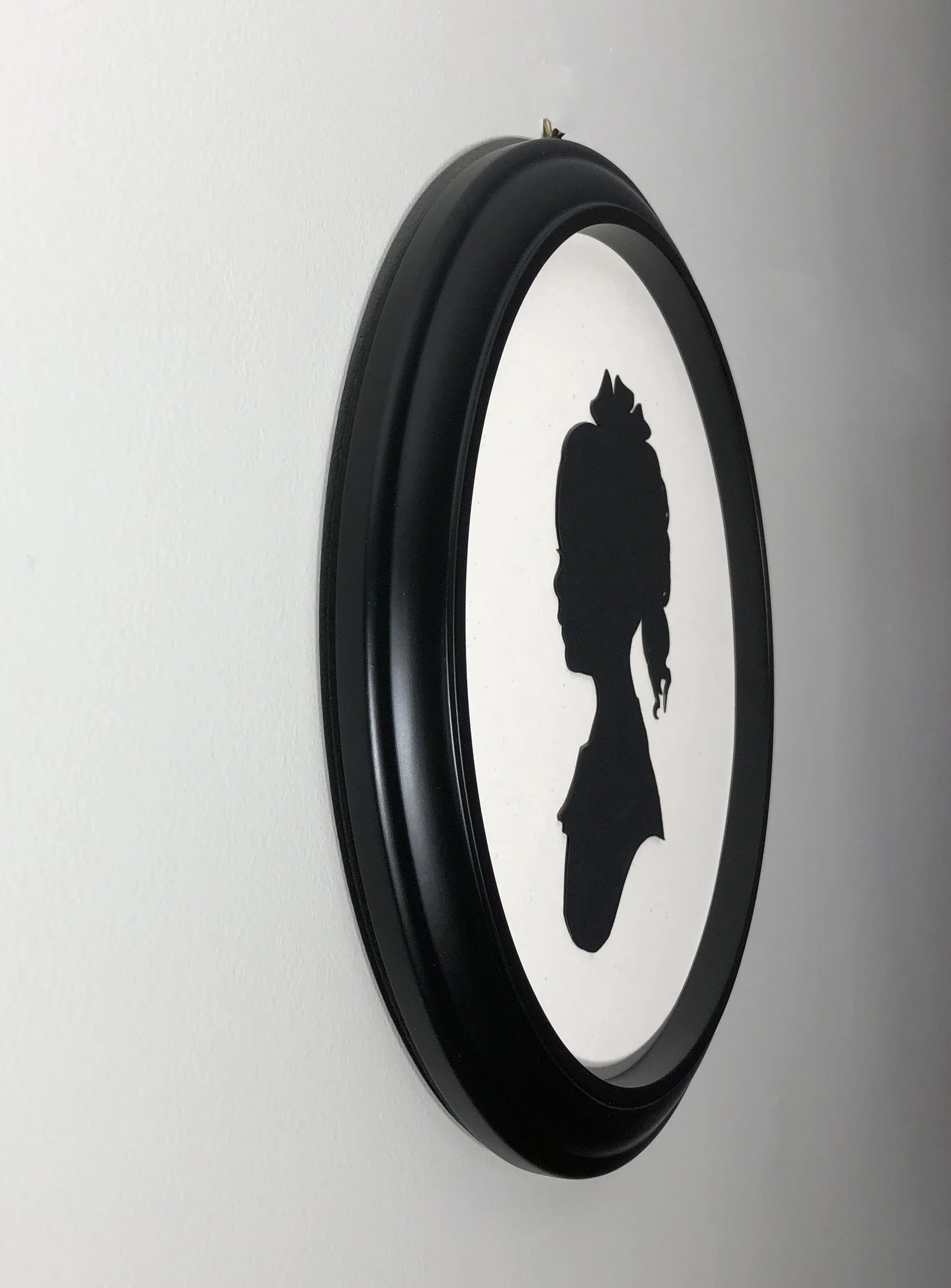 Round Black Frame Cut Arts Round Black Frame Cut Arts, Round Wall Frames