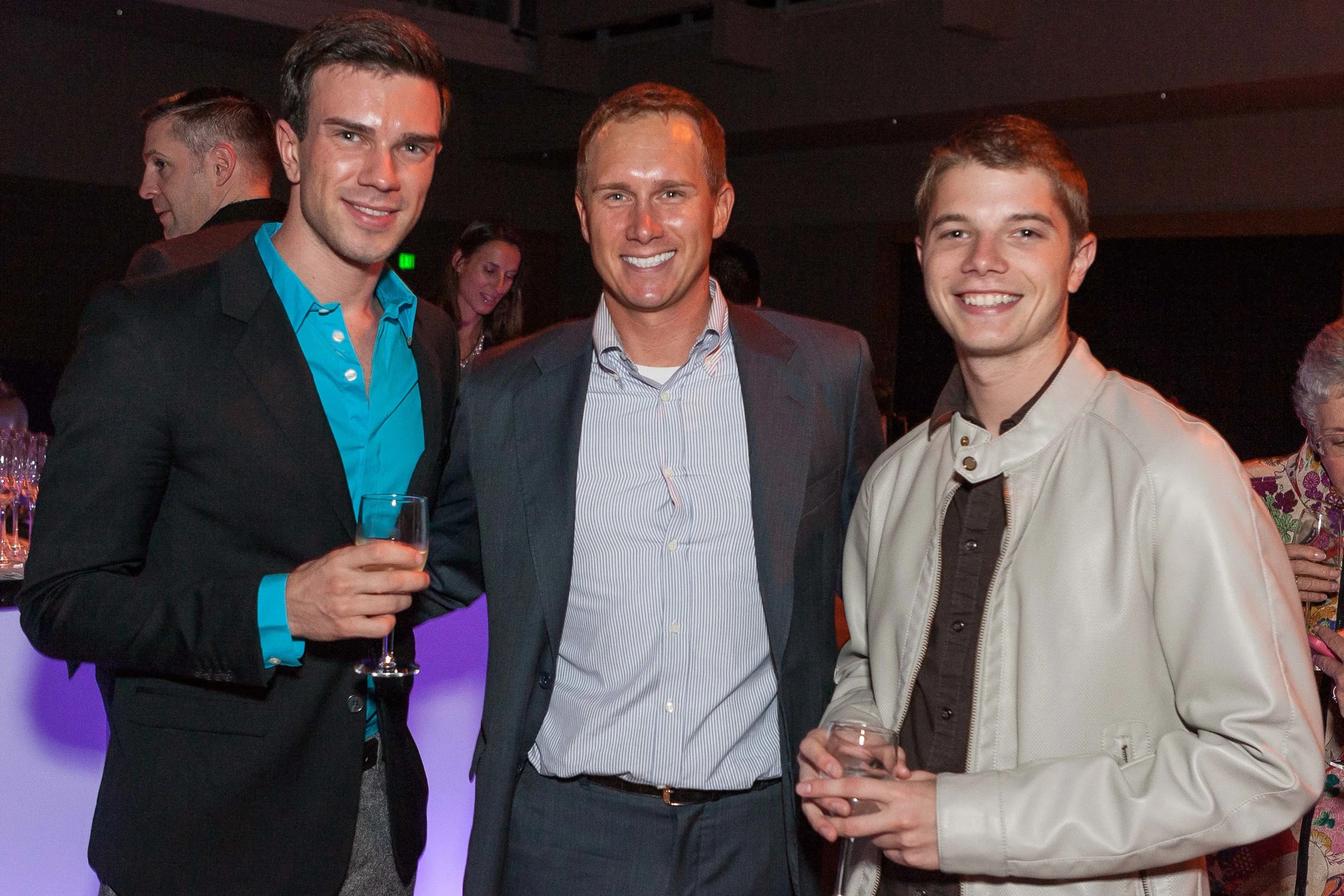 Anzor Makharadze, Stephen Nash and Doug Baum. Photo by Drew Altizer