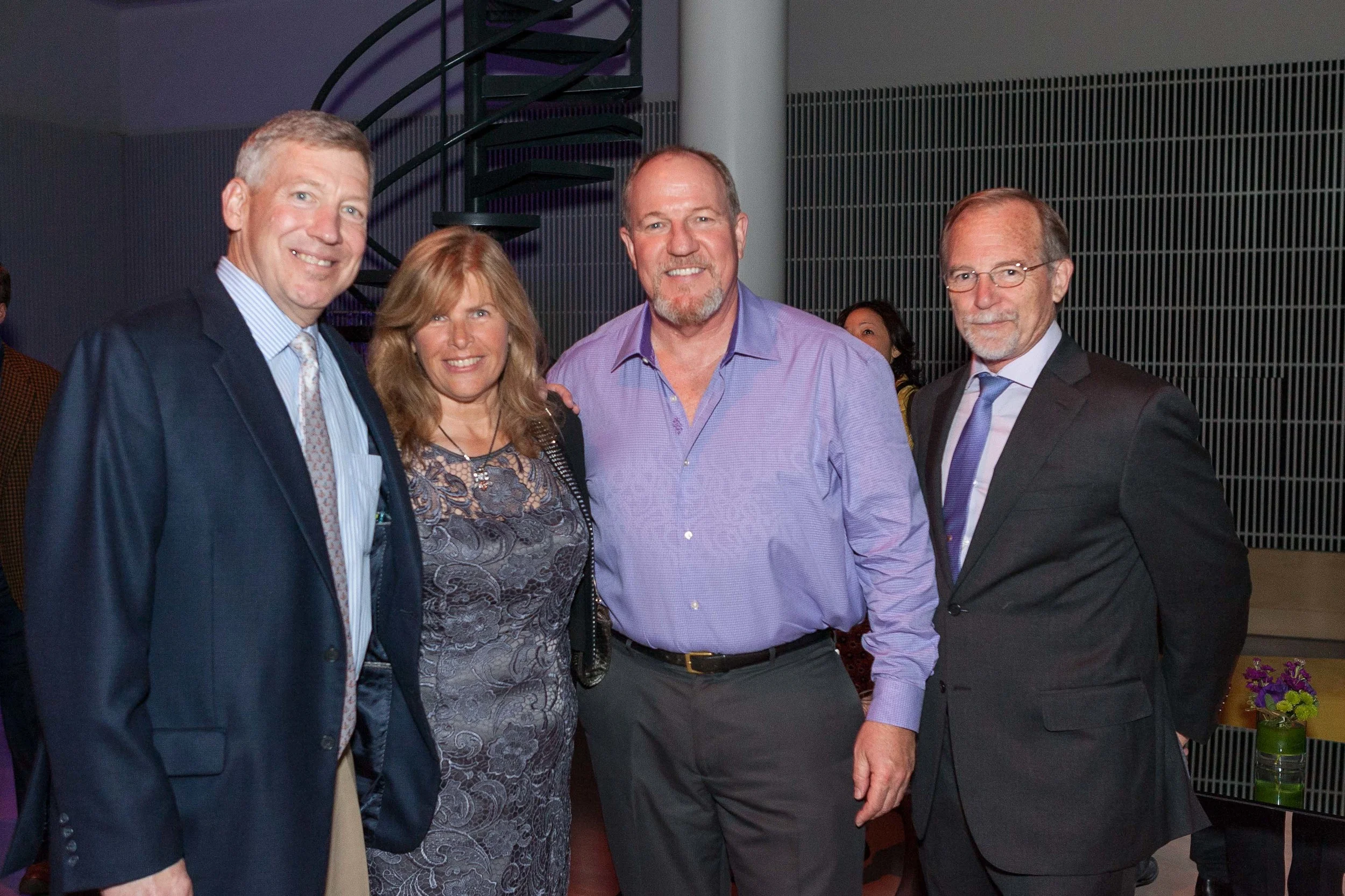 Pete Sittnick, Kathy Crawford, Reed Goertler and David Bower. Photo by Drew Altizer