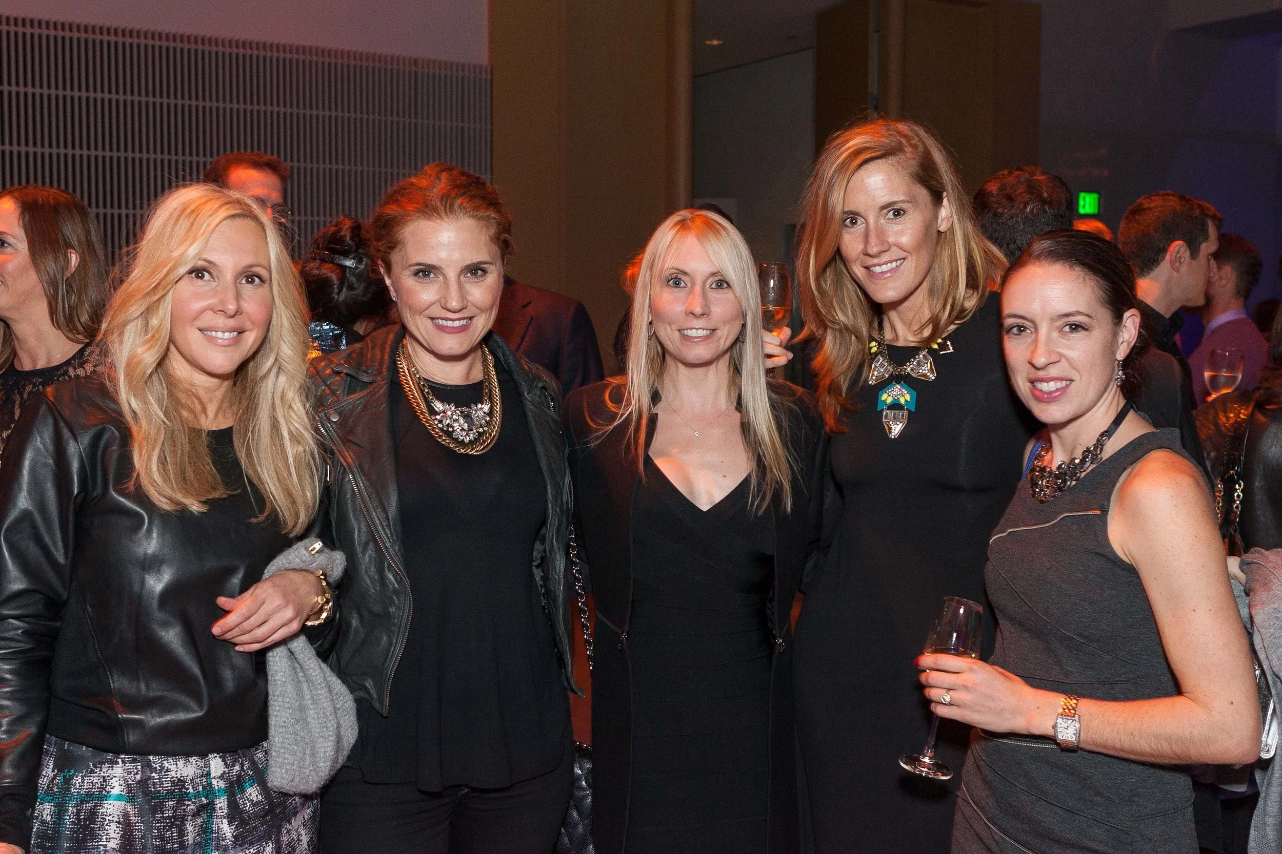 Tracy Falconer, Katherine Dillingham, Margaret Karl, Suzanne Sickle and Tessa O'Leary. Photo by Drew Altizer