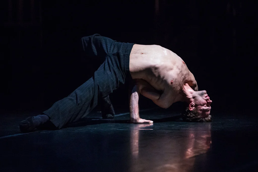 Brett Conway of Nederlands Dans Theater I in Paul Lightfoot and Sol Leon's Softly As I Leave You . photo: Alex Reneff-Olson